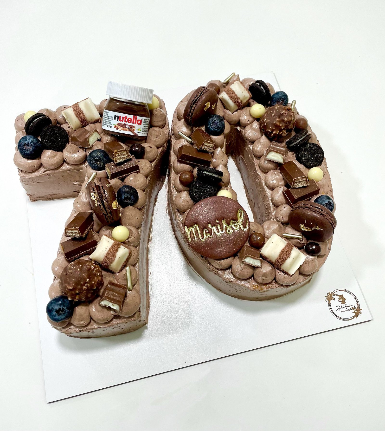 Pastel de número o letra - Imagen 16