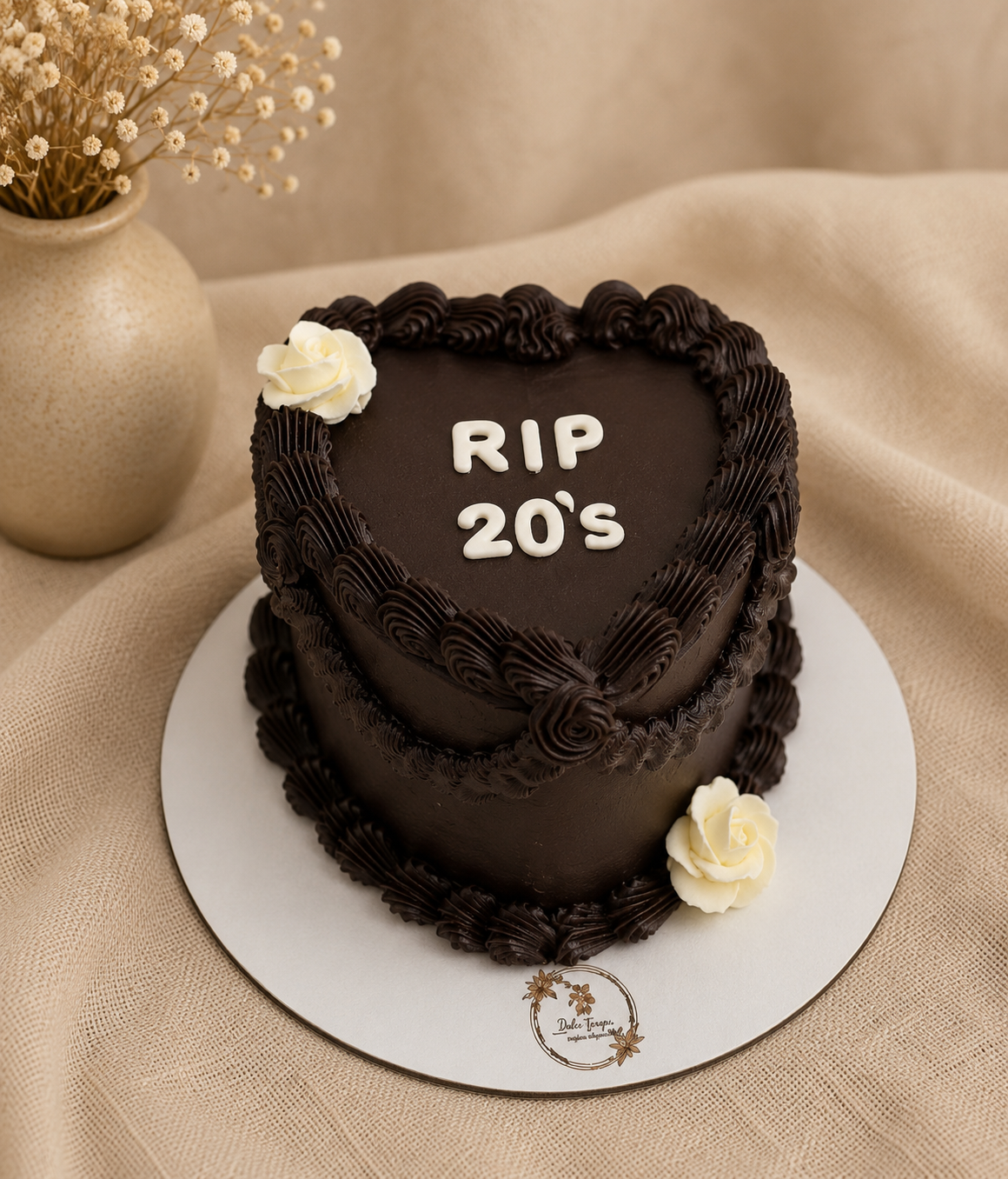 Vintage Heart Cake - Imagen 11