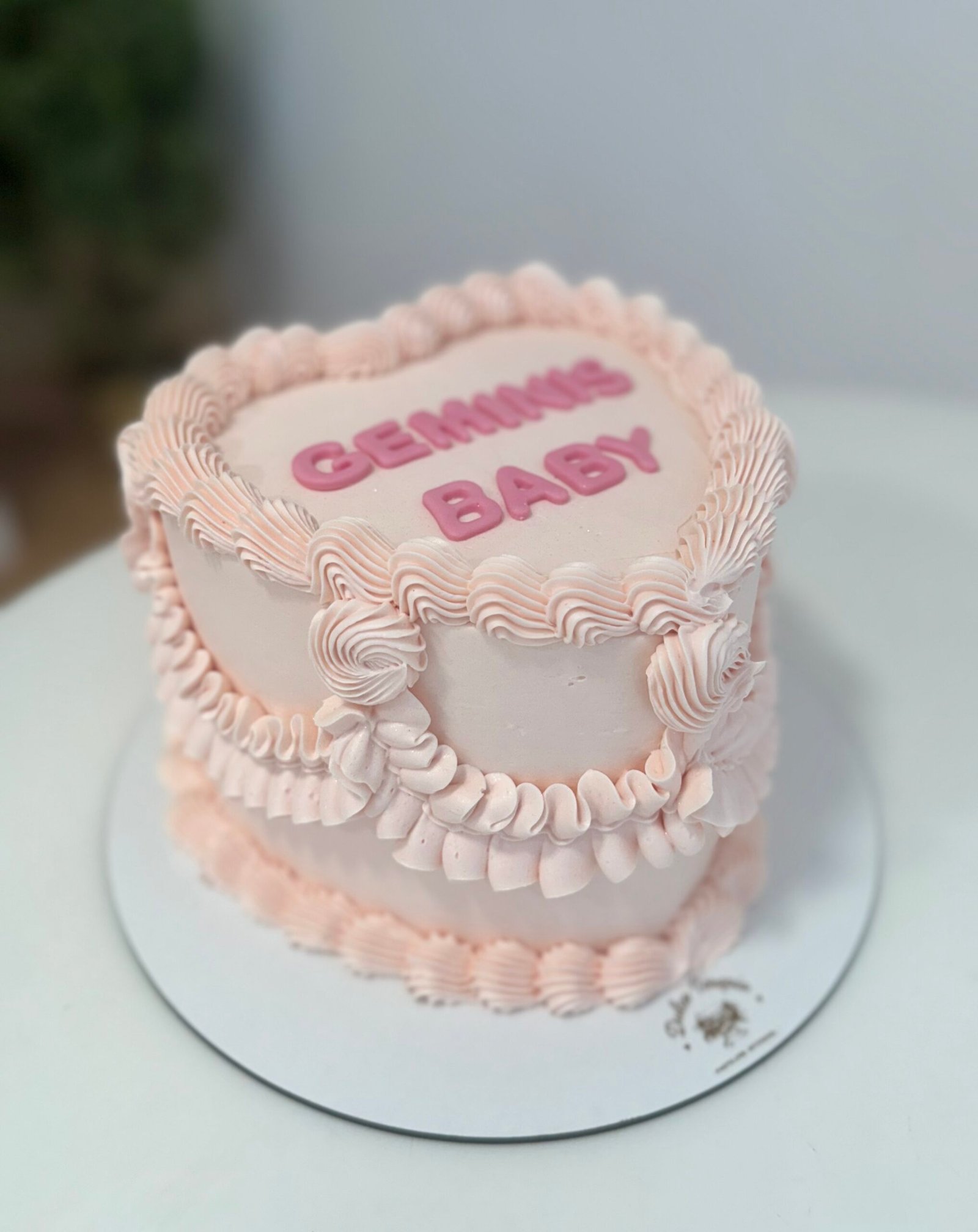 Vintage Heart Cake - Imagen 12