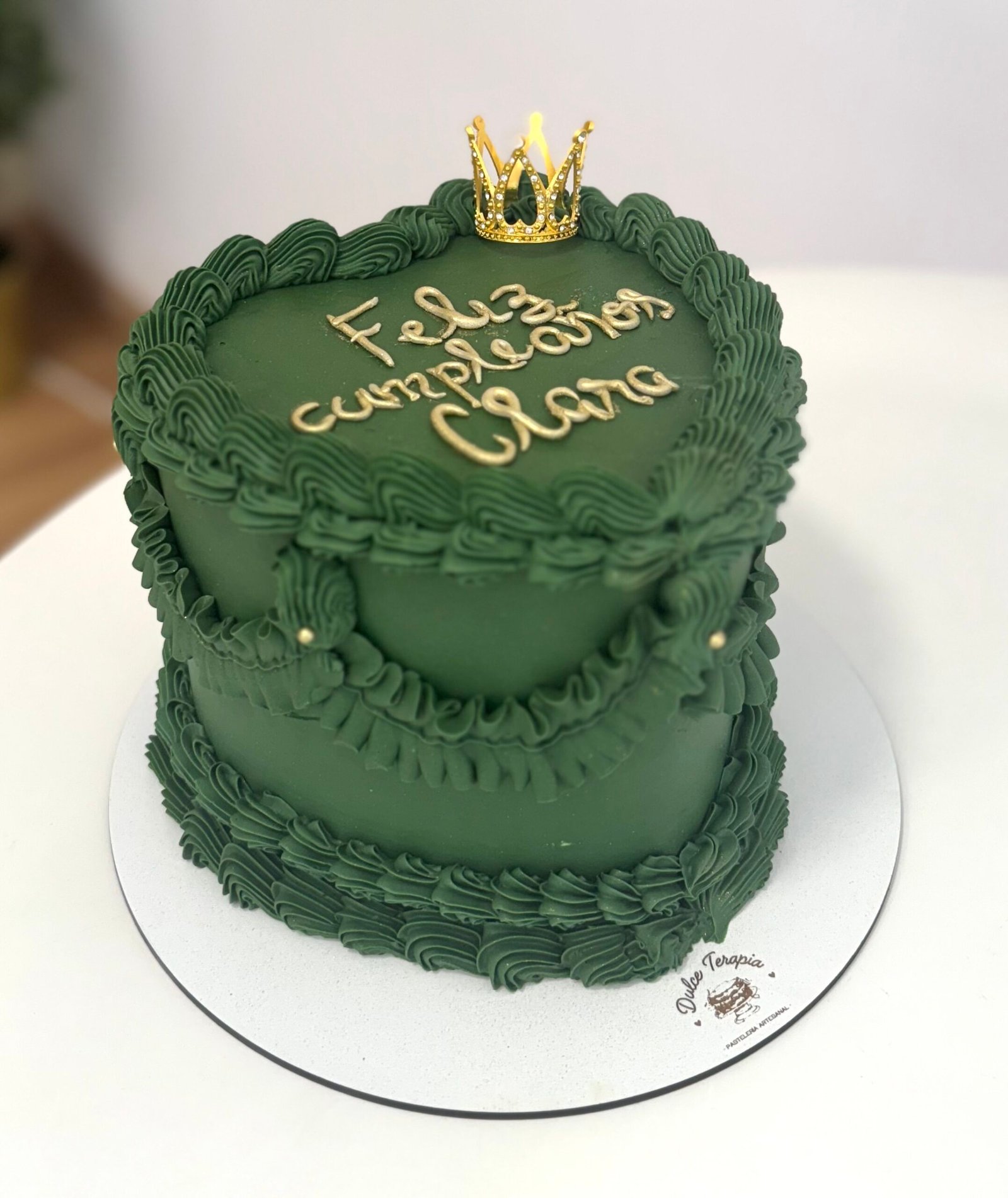 Vintage Heart Cake - Imagen 13