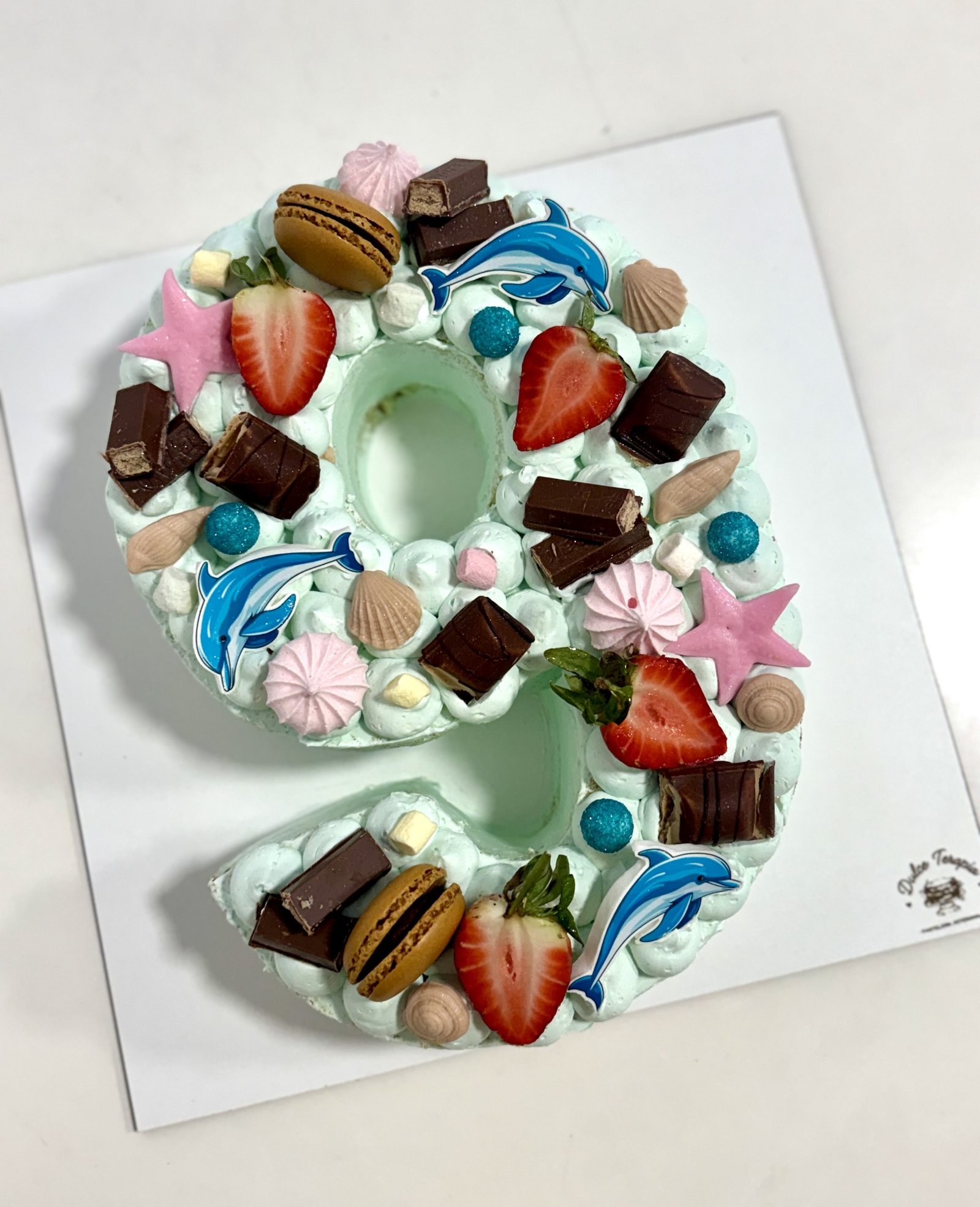 Pastel de número o letra - Imagen 17