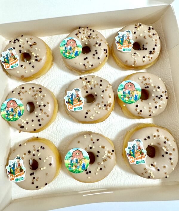 Donuts bañados en chocolate con decoración 2D (min. 6 unid.) - Imagen 4