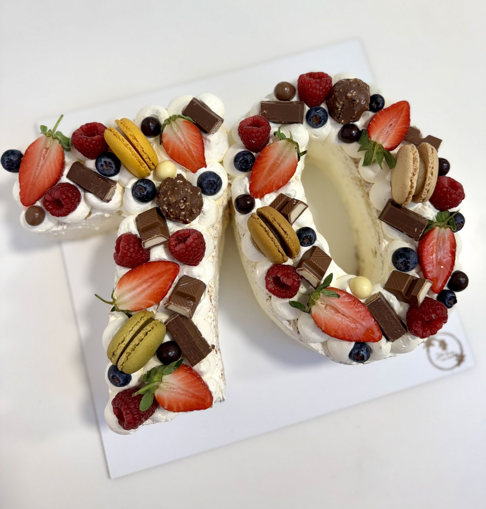 Pastel de número o letra - Imagen 21