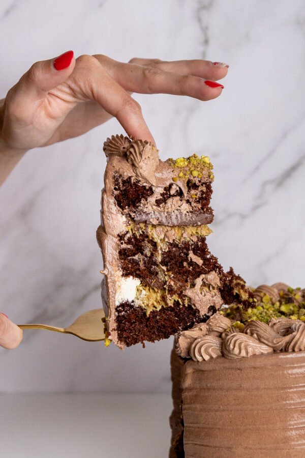 Dubai Chocolate Cake - Imagen 6