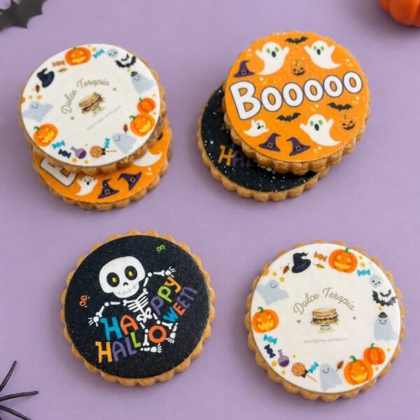 Pack de 6 Galletas Halloween Personalizadas para Empresas